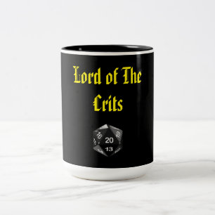 Caneca De Café Em Dois Tons Senhor do Crits