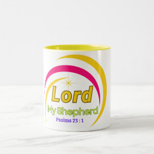 Caneca De Café Em Dois Tons Senhor Pastor Meu