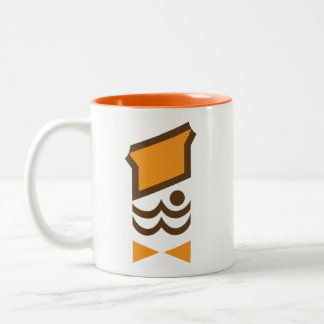 Caneca De Café Em Dois Tons Senhor Rosquinha
