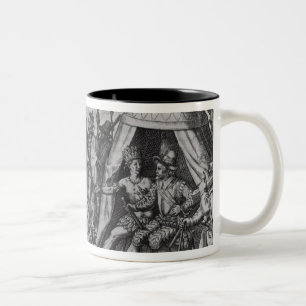 Caneca De Café Em Dois Tons Senhor Walter Raleigh