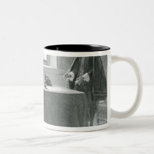 Caneca De Café Em Dois Tons Senhor William Berkeley Surrendering