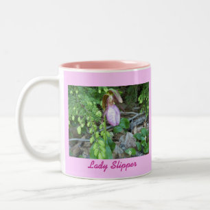 Caneca De Café Em Dois Tons Senhora deslizador 2