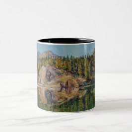 Caneca De Café Em Dois Tons Senhora do lago