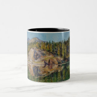 Caneca De Café Em Dois Tons Senhora do lago