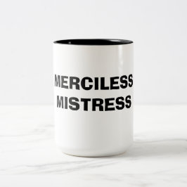 CANECA DE CAFÉ EM DOIS TONS SENHORA IMPLACÁVEL