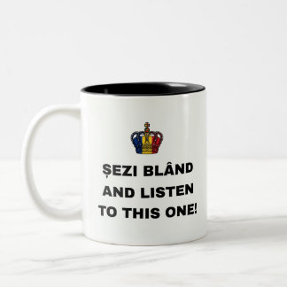 CANECA DE CAFÉ EM DOIS TONS SENTA-SE BEM E OUVE ISSO!