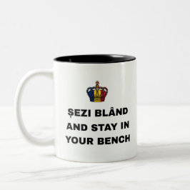 CANECA DE CAFÉ EM DOIS TONS SENTE-SE BEM E FIQUE NA SUA BANCA