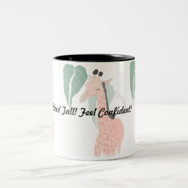 Caneca De Café Em Dois Tons Sentir Confiança Mug