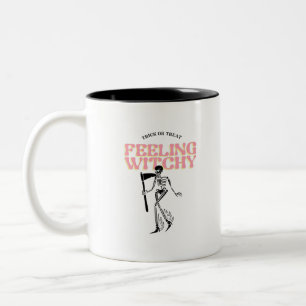 Caneca De Café Em Dois Tons Sentir Testemunha