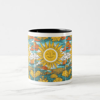 Caneca De Café Em Dois Tons Ser Otimista