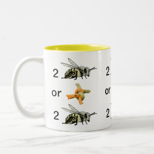 Caneca De Café Em Dois Tons Ser ou não ser