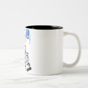 Caneca De Café Em Dois Tons Ser paciente não deve matar-lo