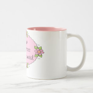 Caneca De Café Em Dois Tons Ser um Baba torna todos os dias Especiais
