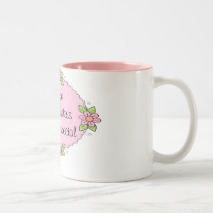 Caneca De Café Em Dois Tons Ser uma Babcia torna todos os dias Especial