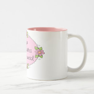 Caneca De Café Em Dois Tons Ser uma Babilcia faz todo dia especial