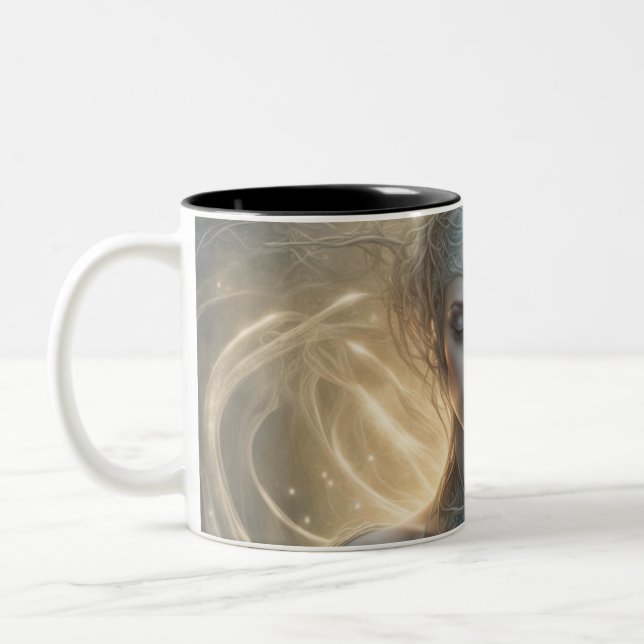 Caneca De Café Em Dois Tons Seraphim 001 (Esquerda)