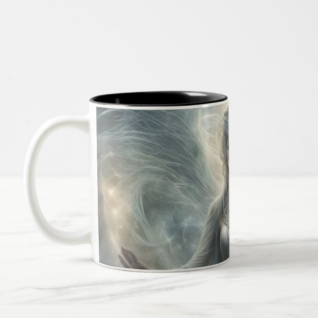 Caneca De Café Em Dois Tons Seraphim 008 (Esquerda)