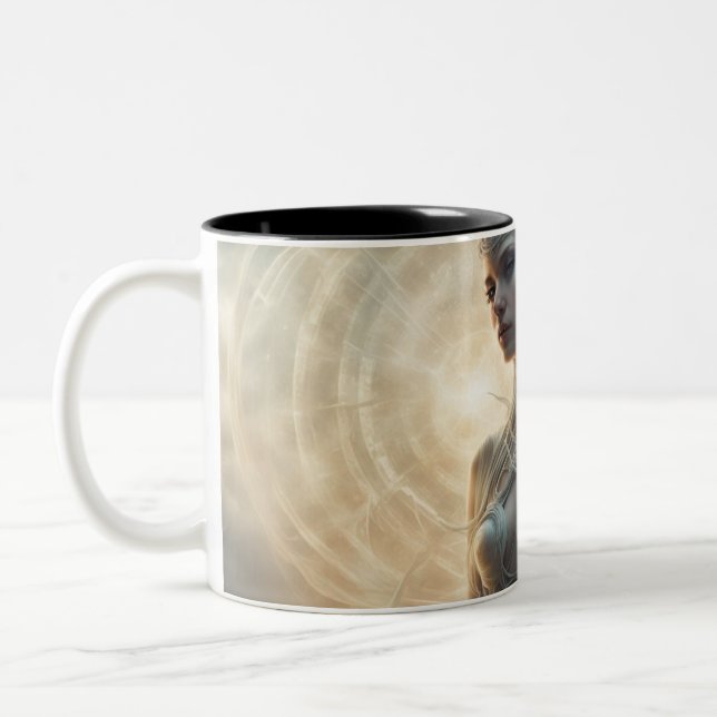 Caneca De Café Em Dois Tons Seraphim 034 (Esquerda)