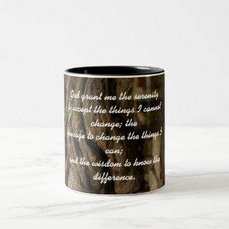 Caneca De Café Em Dois Tons Serenity Prayer Coffee Mug