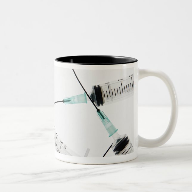 Caneca De Café Em Dois Tons Seringas (Direita)