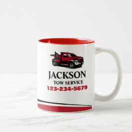 Caneca De Café Em Dois Tons Serviço Profissional de Reboque