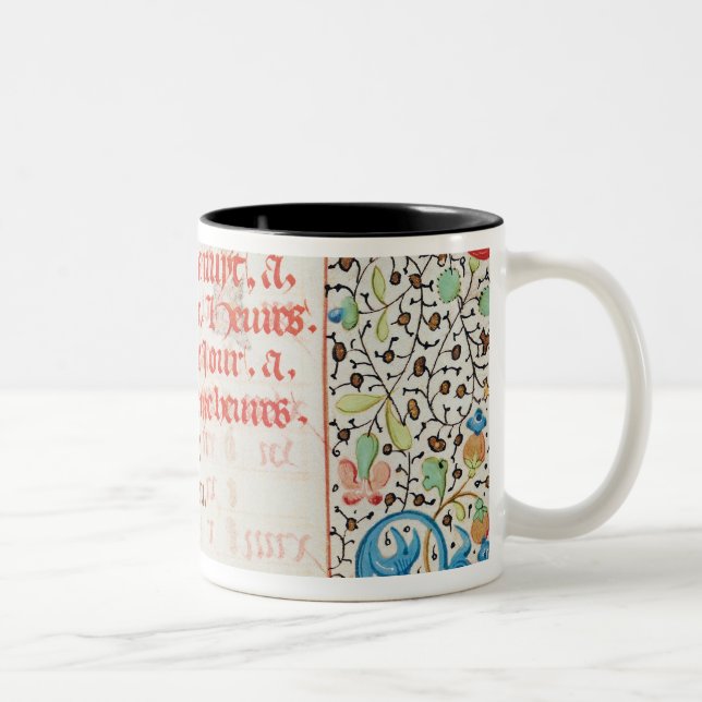 Caneca De Café Em Dois Tons Setembro: Pisando uvas (Direita)