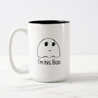 Caneca De Café Em Dois Tons Seu amor