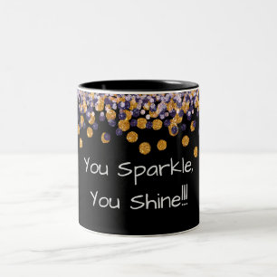 Caneca De Café Em Dois Tons Seu Brilhante, Seu Brilhante!
