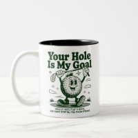 Seu Buraco É Meu Objetivo Golfe Divertido Golfe Go