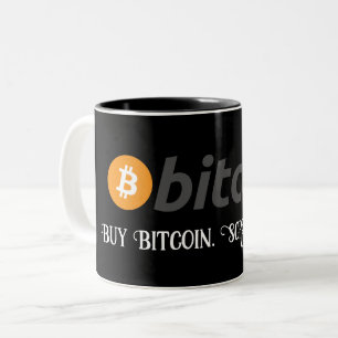 Caneca De Café Em Dois Tons Seu Comprar de texto/cor Bitmoney tem parafusos de