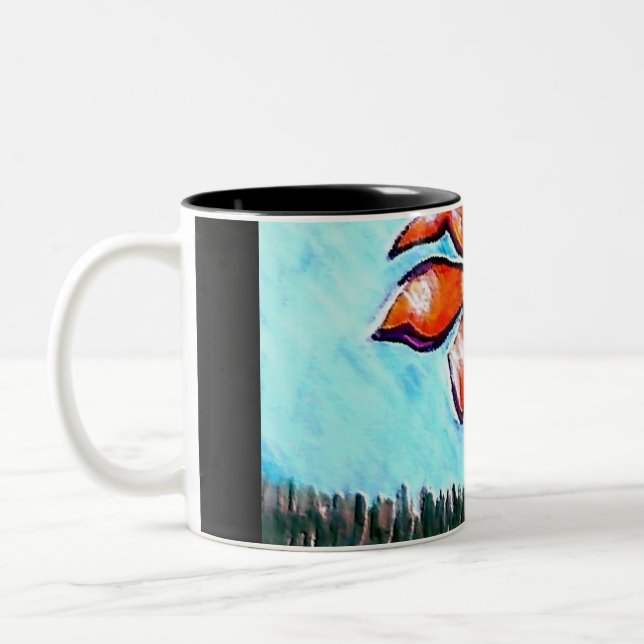 Caneca De Café Em Dois Tons Seu espírito (Esquerda)