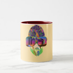 Caneca De Café Em Dois Tons Seus Olhos Estavam Vendo DEUS Novelty Amarelo