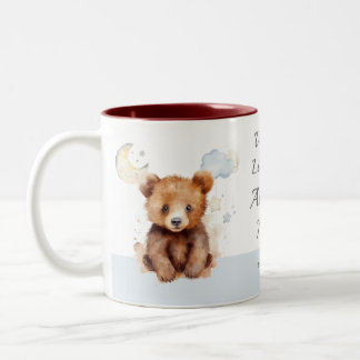 Caneca De Café Em Dois Tons Sexo - Urso Cugado Neutro