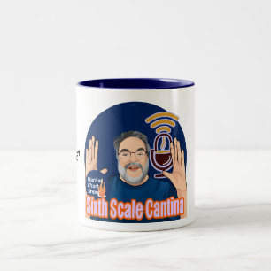 Caneca De Café Em Dois Tons Sexto Scale Cantina Coffee Mug - Derramar Seu Caf