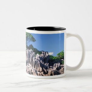 Caneca De Café Em Dois Tons Seychelles. Ilhéu St. Pierre (perto de Praslin