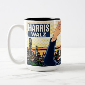 Caneca De Café Em Dois Tons SF para Kamala Mug