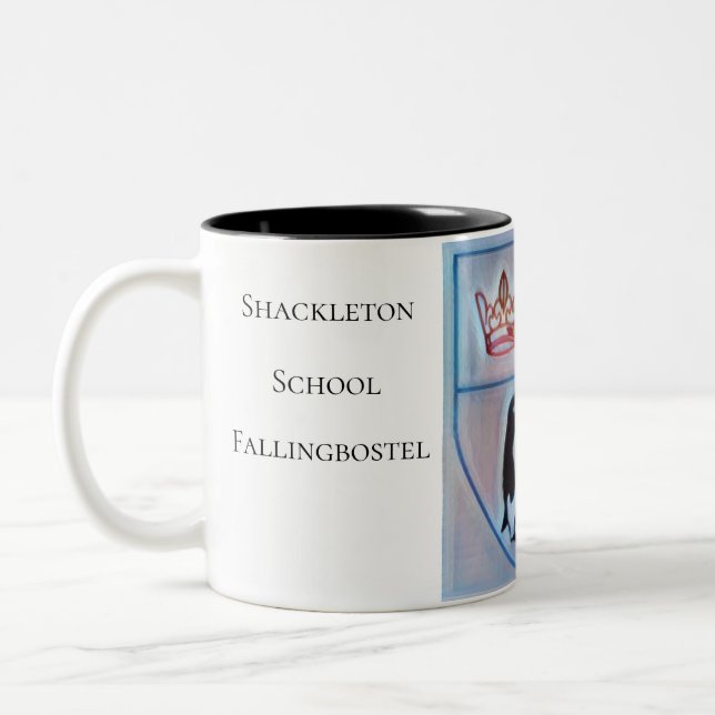 Caneca De Café Em Dois Tons Shackleton School Fallingbostel Mug (Esquerda)