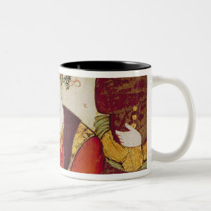 Caneca De Café Em Dois Tons Shah Abbas mim e um oferecimento do cortesão