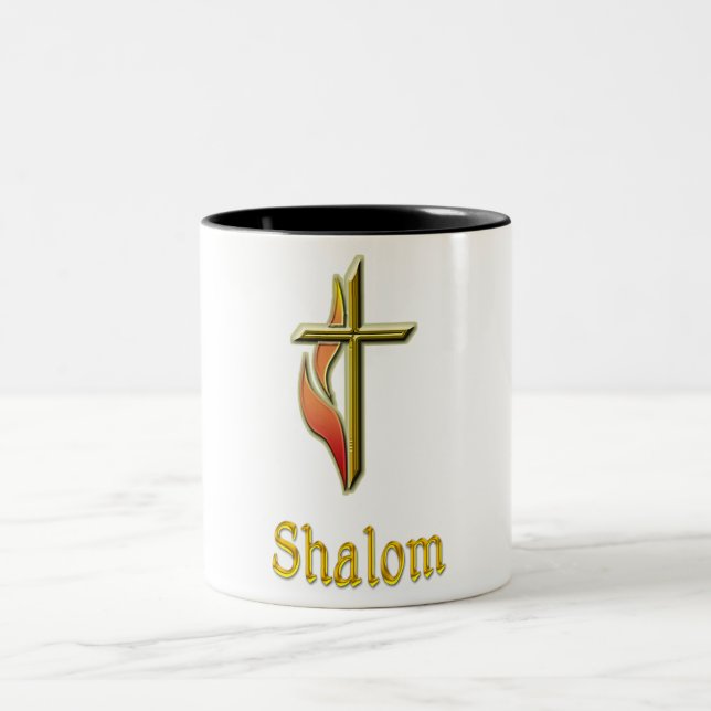 Caneca De Café Em Dois Tons Shalom (Centro)