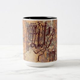 Caneca De Café Em Dois Tons Shamans e espírito