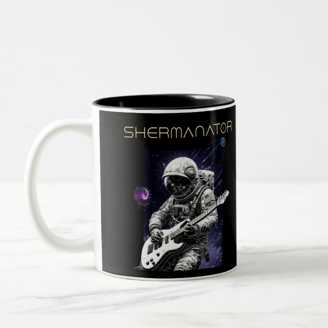 CANECA DE CAFÉ EM DOIS TONS SHERMANATOR BANDA (Esquerda)
