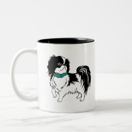 Caneca De Café Em Dois Tons Shih Tzu