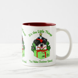 Caneca De Café Em Dois Tons Shih Tzu Christmas Gifts