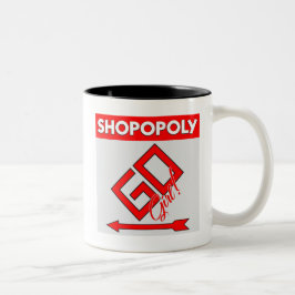 Caneca De Café Em Dois Tons Shopopoli