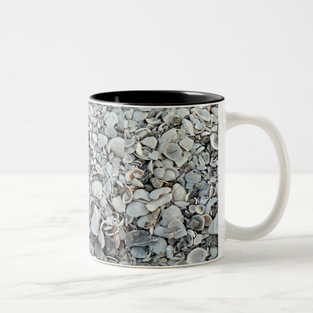 Caneca De Café Em Dois Tons Shoreline Shells Two-tone look (Direita)
