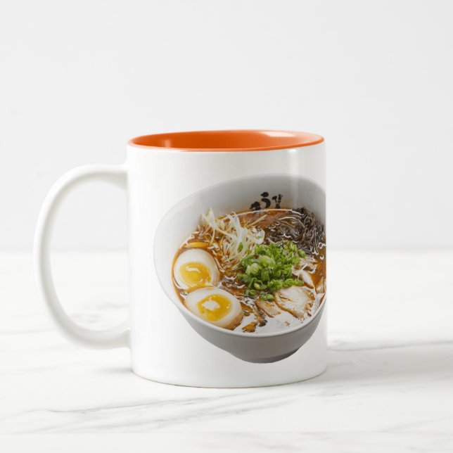 Caneca De Café Em Dois Tons Shoyu Ramen (Esquerda)