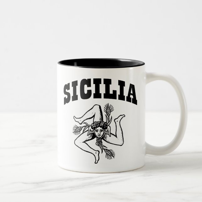 Caneca De Café Em Dois Tons Sicília (Direita)