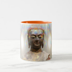 Caneca De Café Em Dois Tons Siddhartha Gautama Statue