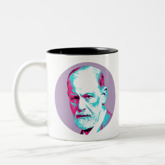 Caneca De Café Em Dois Tons Sigmund Freud
