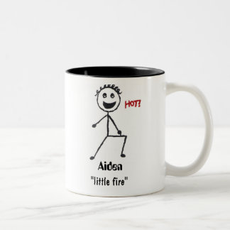 Caneca De Café Em Dois Tons Significado conhecido de Aiden